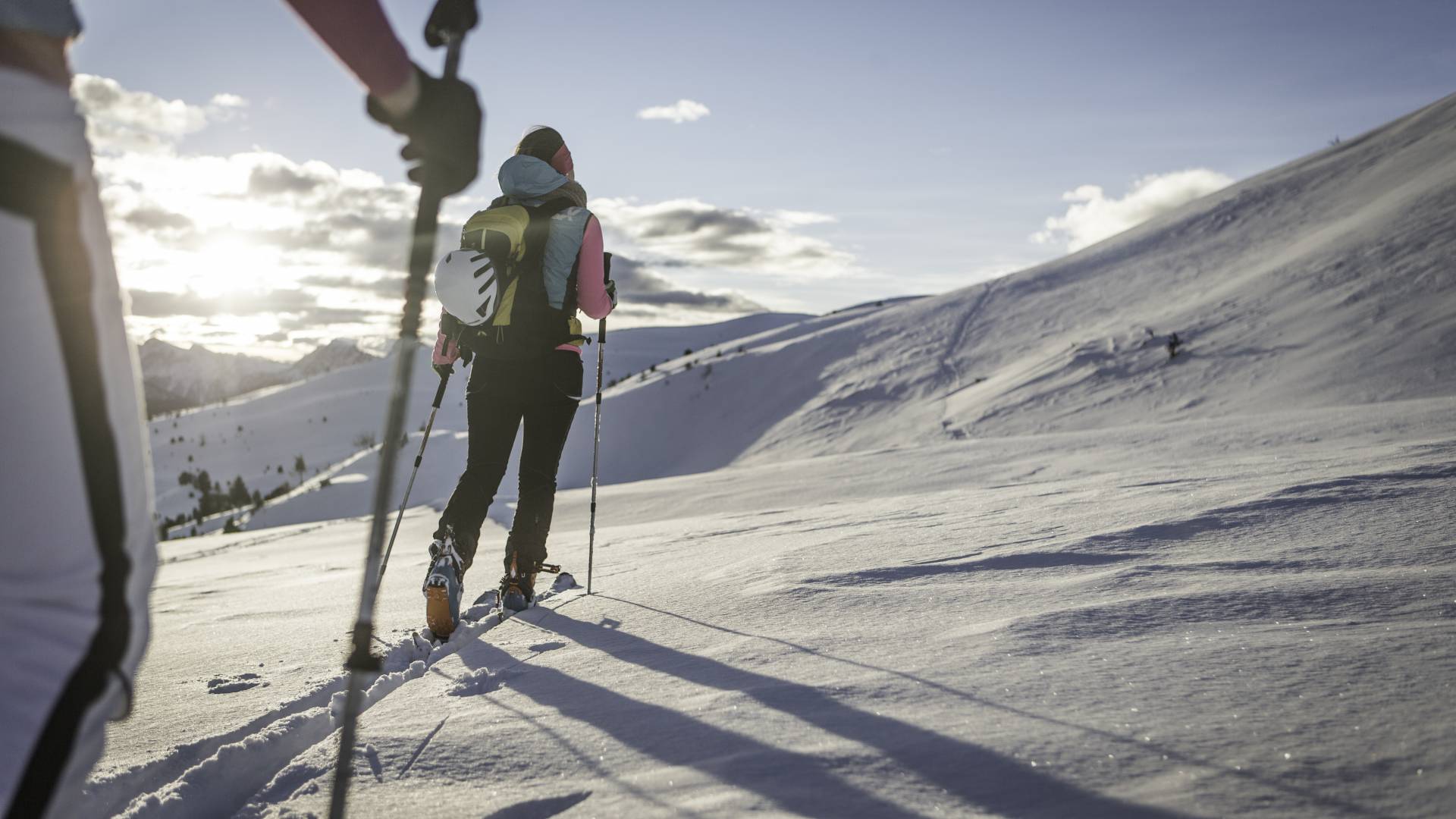 Über Berge, Pisten und Wälder.