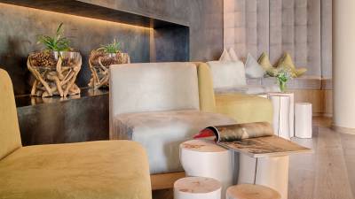 Entspannungsbereich im Amonti & Lunaris