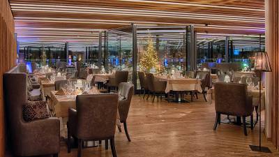 Innenansicht Restaurants des Wellnessresort Amonti & Lunaris