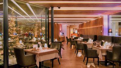 Innenansicht Restaurants des Wellnessresort Amonti & Lunaris