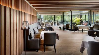 Innenansicht Restaurants des Wellnessresort Amonti & Lunaris