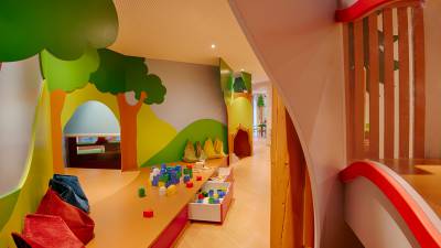 Indoor Spielbereich im Amonti & Lunaris