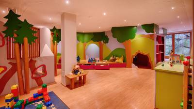 Indoor Spielbereich im Amonti & Lunaris