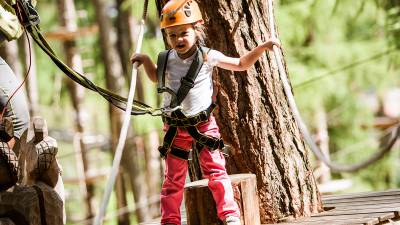Hochseilgarten im Ahrntal