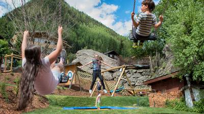 Spielplatz im Wellnessresort Amonti & Lunaris