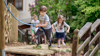 Spielplatz im Wellnessresort Amonti & Lunaris