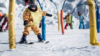 Skikurse für Kinder im Wellnessresort Amonti & Lunaris