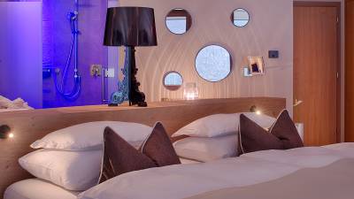 Doppelzimmer im Wellnessresort Amonti & Lunaris