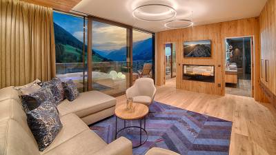 Penthouse Suite im Wellnessresort Amonti & Lunaris