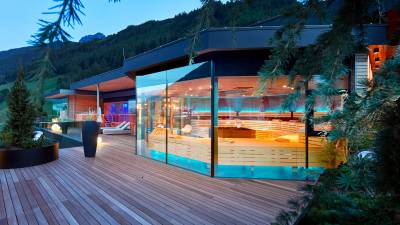 Erlebnis-Aufguss-Sauna & Terrasse