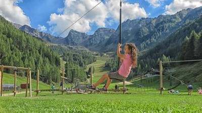 Fun Park mit Seilbahn