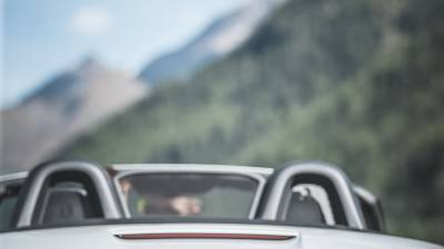 Rückansicht Sitze Porsche