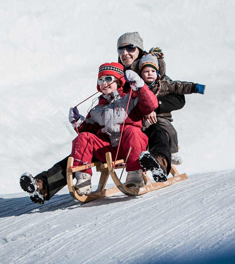 Rodelspaß im Ahrntal