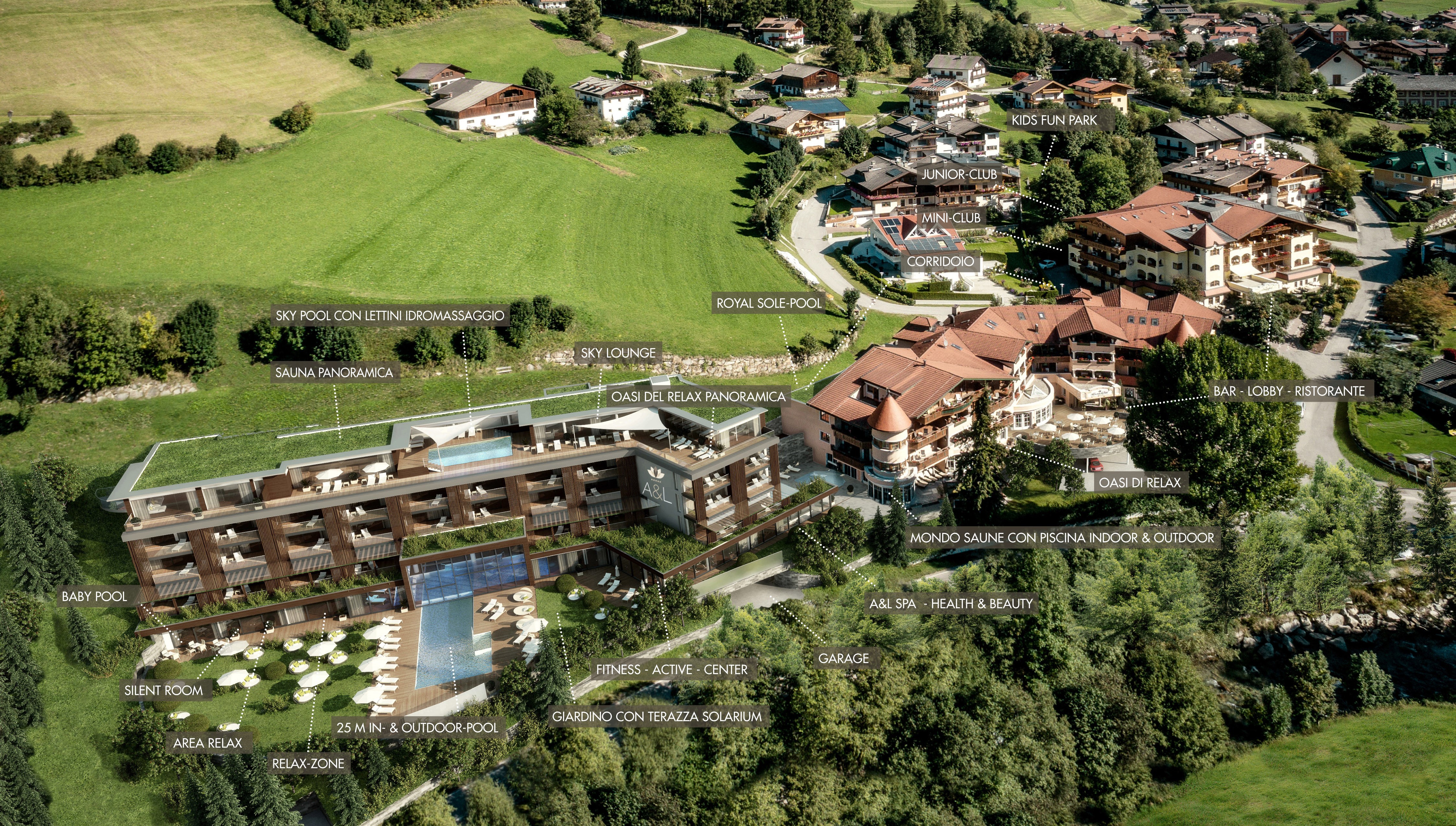 Suite penthouse alpenschlössl & linderhof wellnessresort
