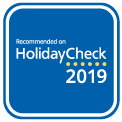 Logo HolidayCheck 2018 Award